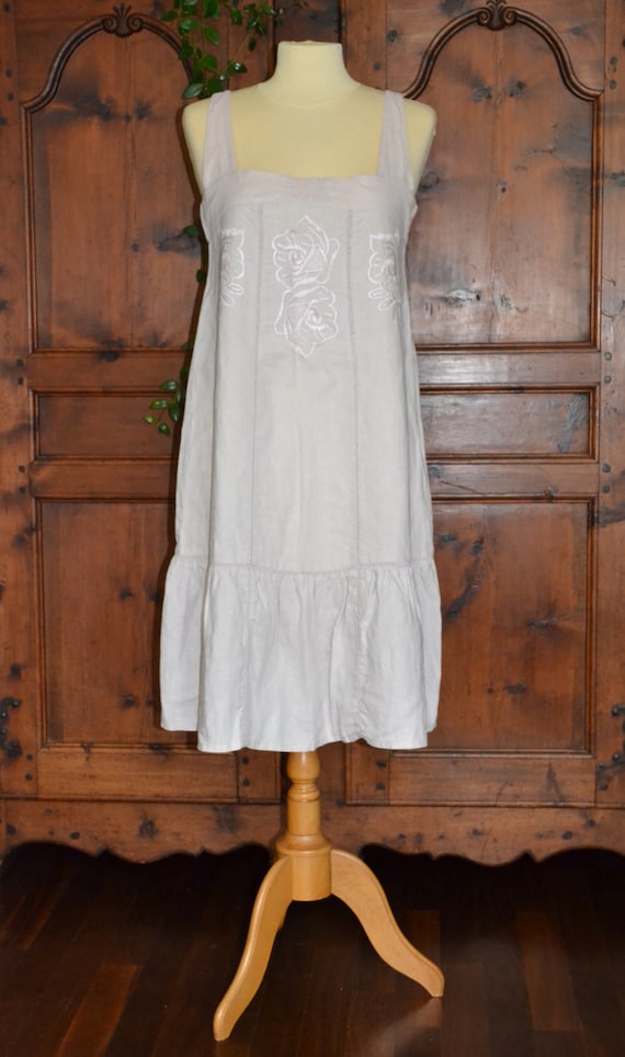 Lilac cotton dress