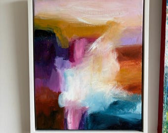 Dancing Acrylic painting 40x50cm on canvas