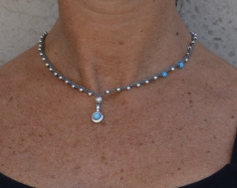 sea necklace ocean charm necklace dolphin shell starfish zamak sea charms beach jewelry kangaroo leather jewelry