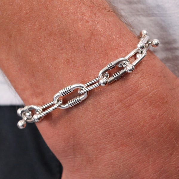 Horseshoe Nail Bracelet Etsy