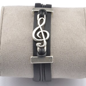 Cozy Detailz - Music Bracelet, Treble Clef Bracelet, Music Teacher Gift