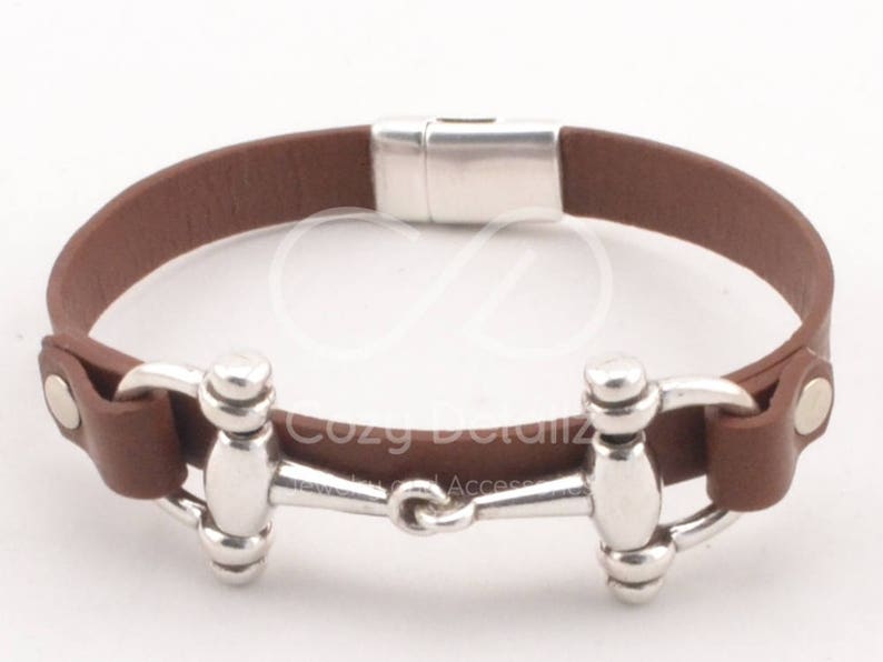 Men snaffle bit bracelet horse bit bracelet country western Etsy