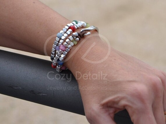 boho wrap bracelet uno de 50 style double wrap women le double strand bracelet boho wrap bracelet uno de 50 style double wrap women le double strand bracelet