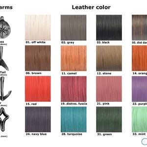 Cozy Detailz Color Chart