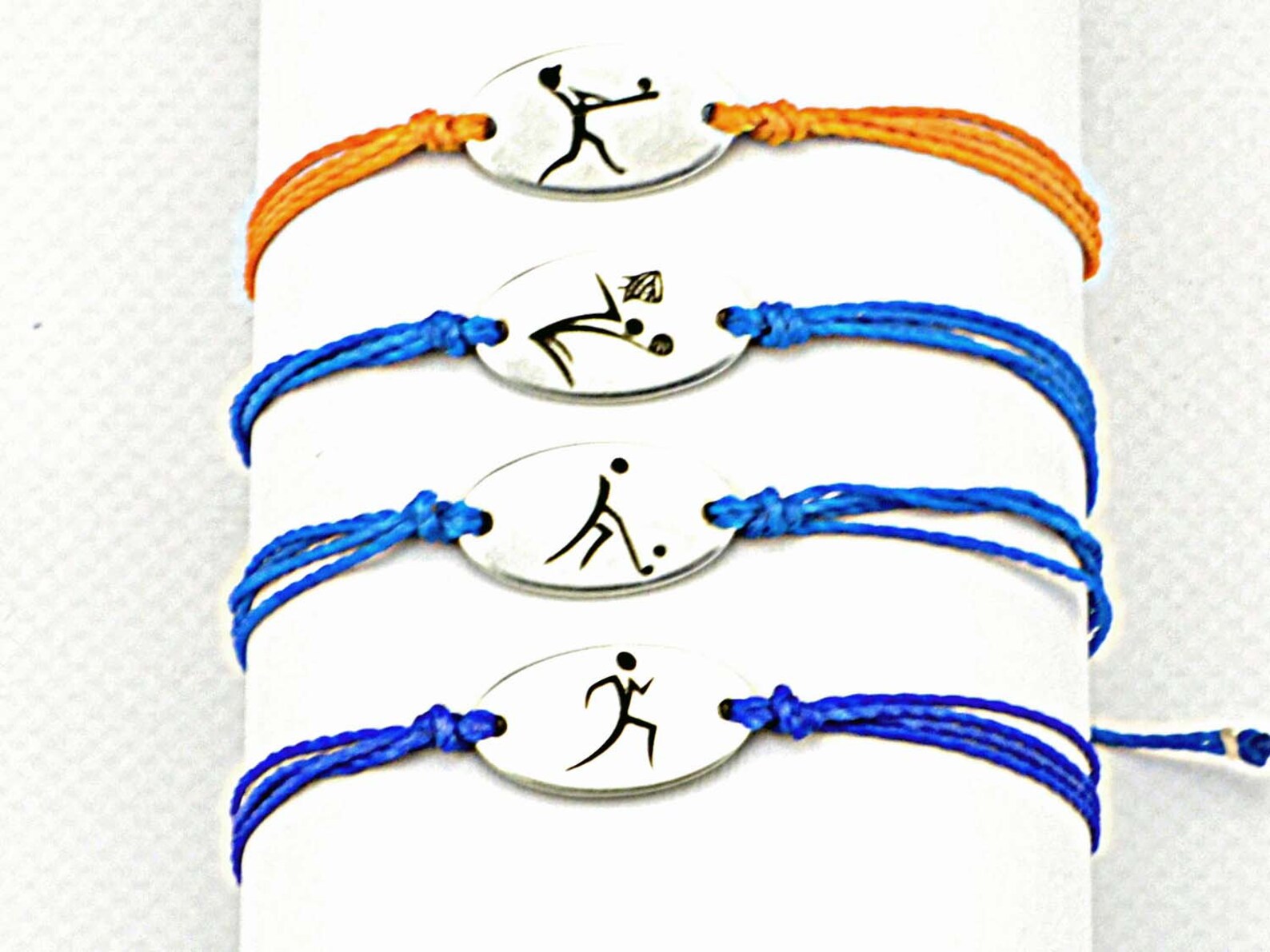 Personalized Sports Bracelet Sports Gifts Football Rugby Etsy