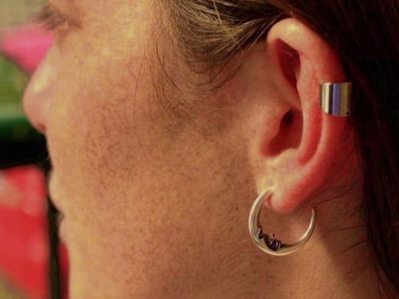 Black ear sale cuff non pierced