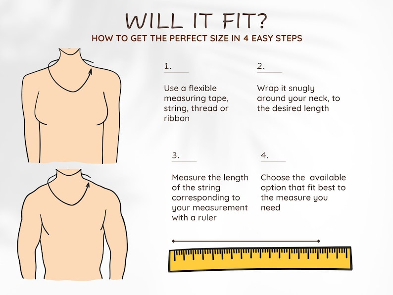 Cozy Detailz Size Chart