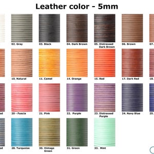 Cozy Detailz  Color Chart