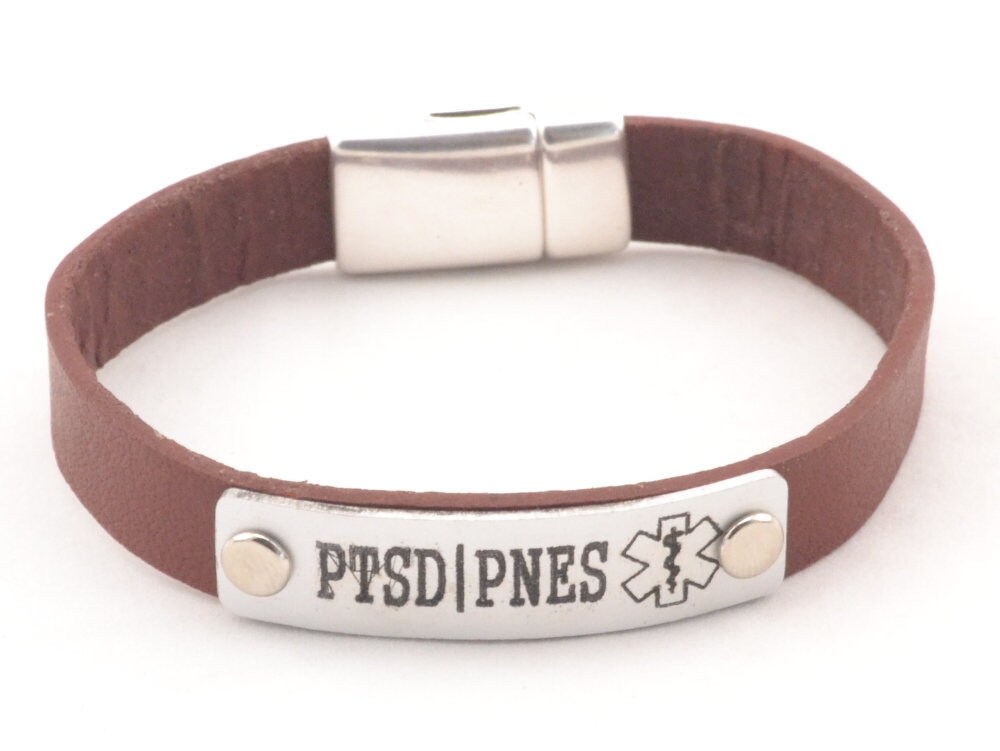 custom medical bracelet medical alert bracelet ptsd Etsy