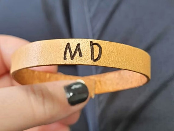 Bracelet manuscrit signature personnalisee bracelet a message cache bracelet a boutons pression cadeau pour femme homme cadeau de Saint Valentin unisexe Etsy France