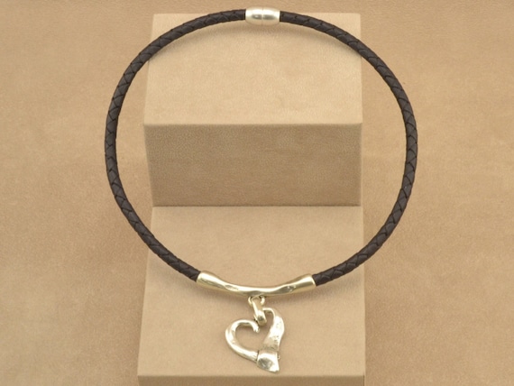 Boho Jewelry Heart Choker 