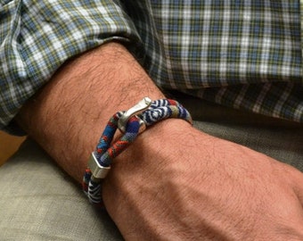 Gepersonaliseerde slanke leren armband voor heren Sieraden Armbanden Geweven & Gevlochten armbanden 