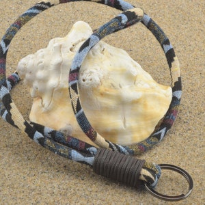 Ethnic Lanyard Multicolor Cotton Cord Key Holder Car Accessories Tribal Gift Surfer Lanyard