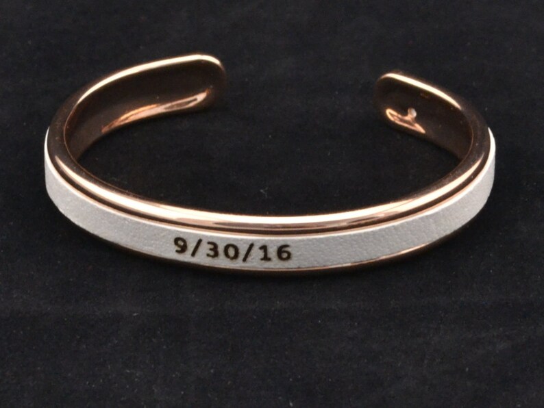 Custom engraved bracelet personalized bangle women Etsy