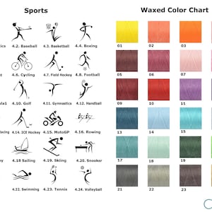 Cozy Detailz Color Chart