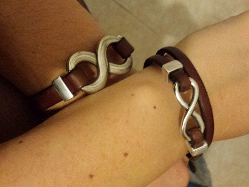 pulseras infinito para parejas pulseras de parejas pulsera | etsy