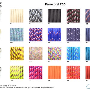 Cozy Detailz Color Chart