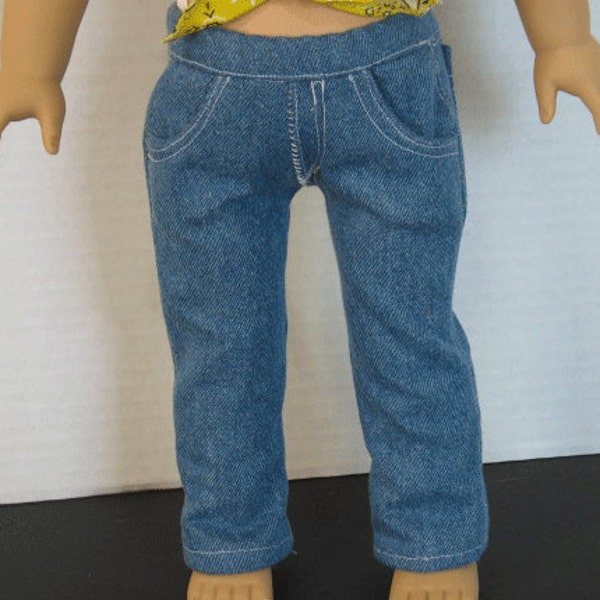 Denim Jeans for 18"  doll such as American Girl