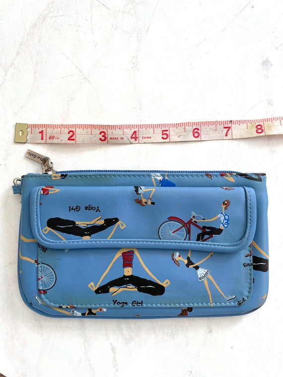 Vintage The Girls Sunny Hawaii Cosmetics Case blue