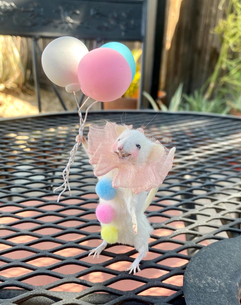 Circus Mouse Taxidermy — Pastels
