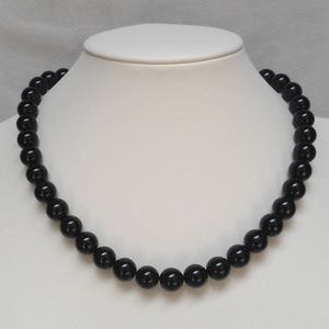 10mm Jade Black Necklace,Jade Black necklace,wedding necklace,bridesmaid  necklace,  Pure Natural Jade  jewelry,wedding gift, Jade Necklace,