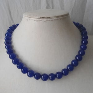 Jade necklace,chalcedony necklace,necklace,Dark blue jade necklace,wedding necklace,bridesmaid necklace,Natural jade jewelry,wedding gift