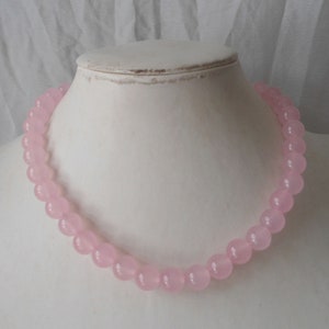 Jade necklace,chalcedony necklace,necklace,Light pink jade necklace,wedding necklace,bridesmaid necklace,Natural jade jewelry,wedding gift