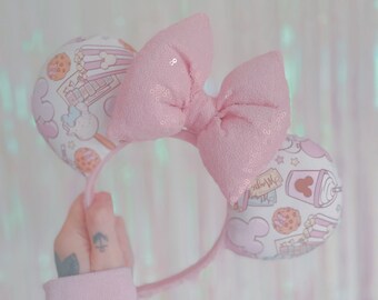 Made to order Mouse and Friends / Park Snack Ears / REVERSIBLE & Single sided option * 12 week turnaround before shipping*