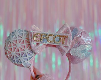 Made to order Magical Spaceship Mouse Ears - *12 Week Turnaround BEFORE shipping*