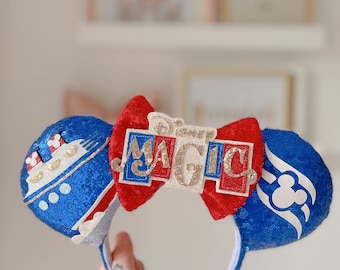 Made to order - Magical Cruise Mouse Ears Made-to-order - Max 12 week turnaround BEFORE shipping
