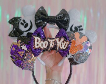 Made to order Haunted Castle Mouse Ears - *12 Week Turnaround BEFORE shipping*