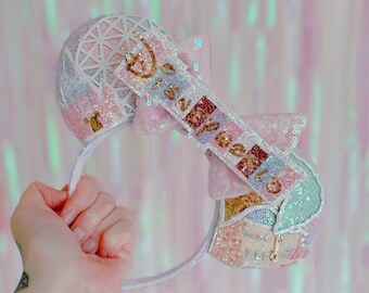 Made to order Magical “Four Parks” Mouse Ears - *12 Week Turnaround BEFORE shipping*