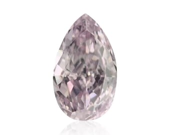 0.30 Carat Fancy Pink Pear Shape Loose Natural Diamond GIA Certified