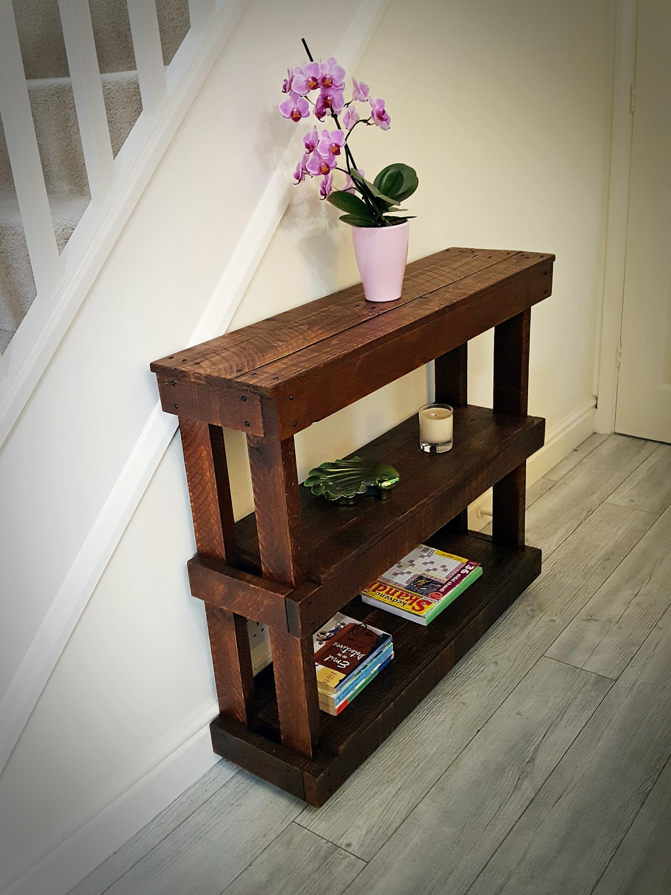 Pallet sale console table