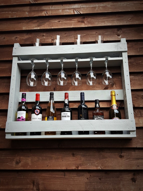 Kallax wine 2024 glass rack
