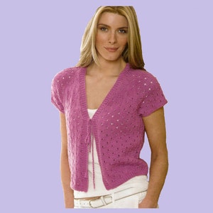 Fine knit bolero on sale