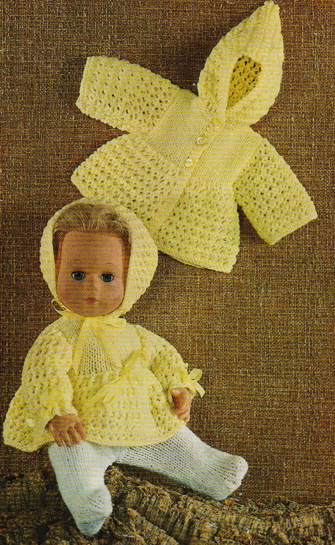 KNITTING PATTERN / Baby Doll Outfits / Dolls Clothes / Matinee Etsy UK