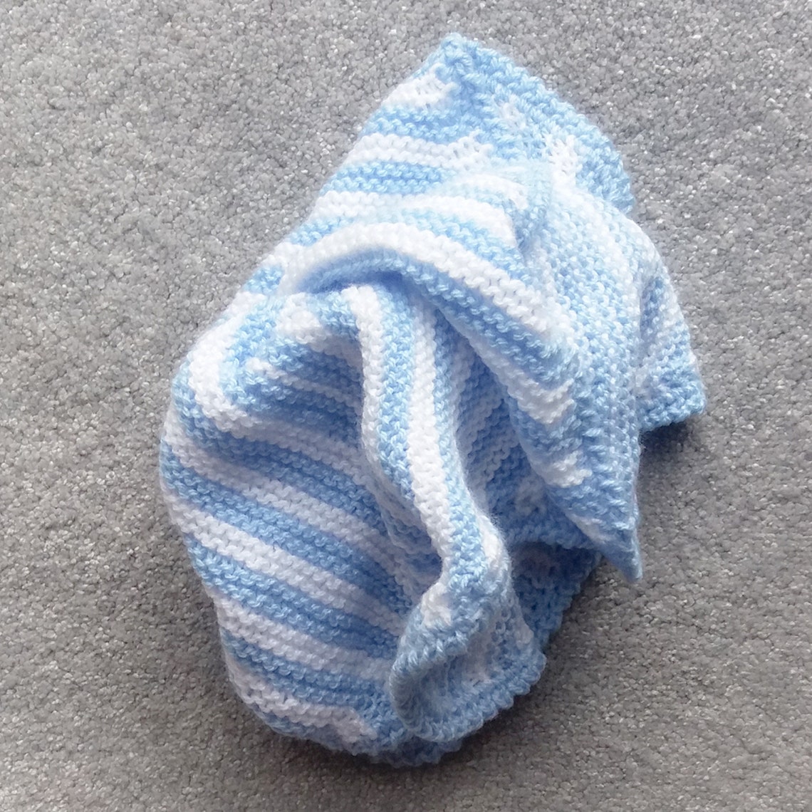 KNITTING PATTERN / Baby Pram Cover / Premature Baby Blanket / Etsy UK