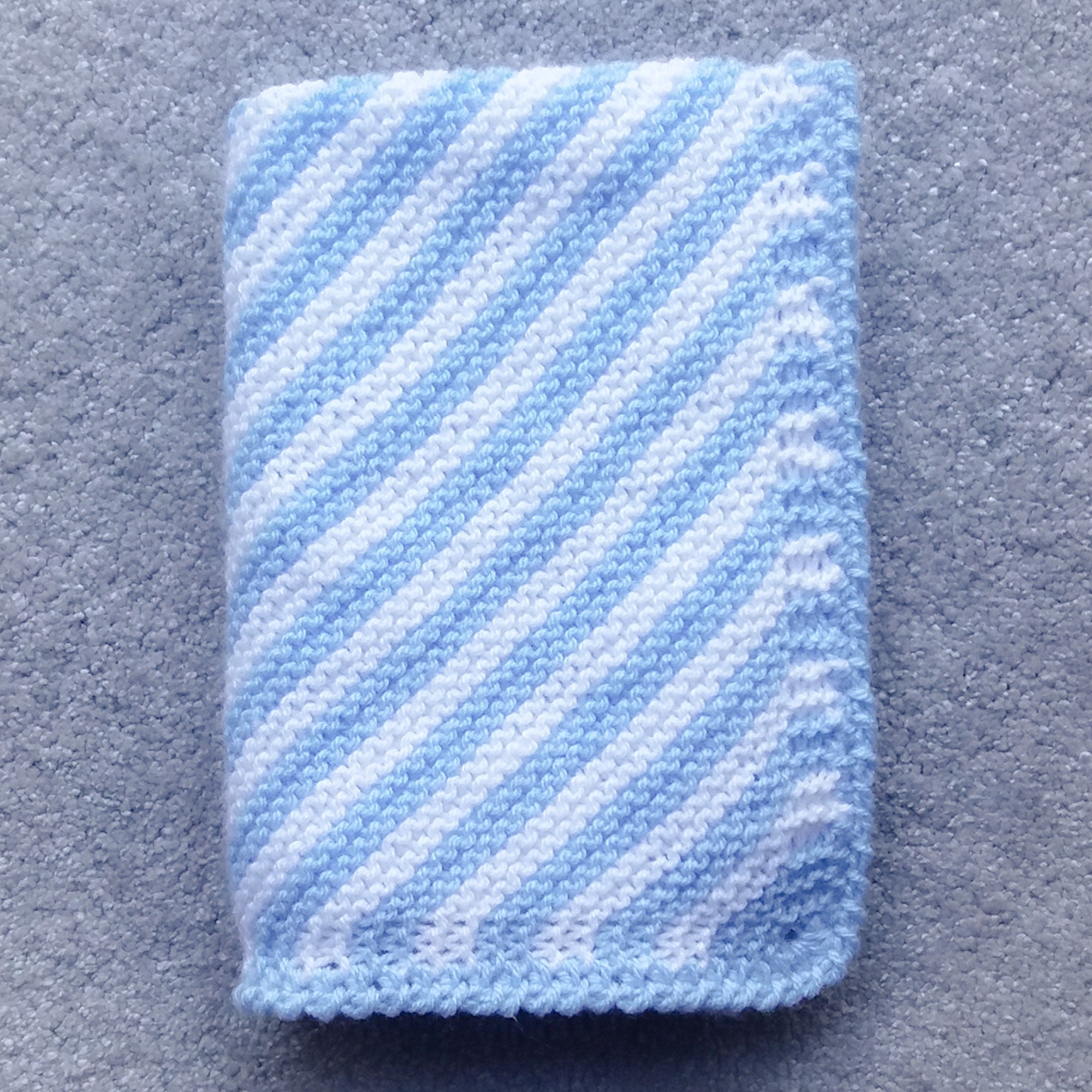 KNITTING PATTERN / Baby Pram Cover / Premature Baby Blanket / Etsy UK