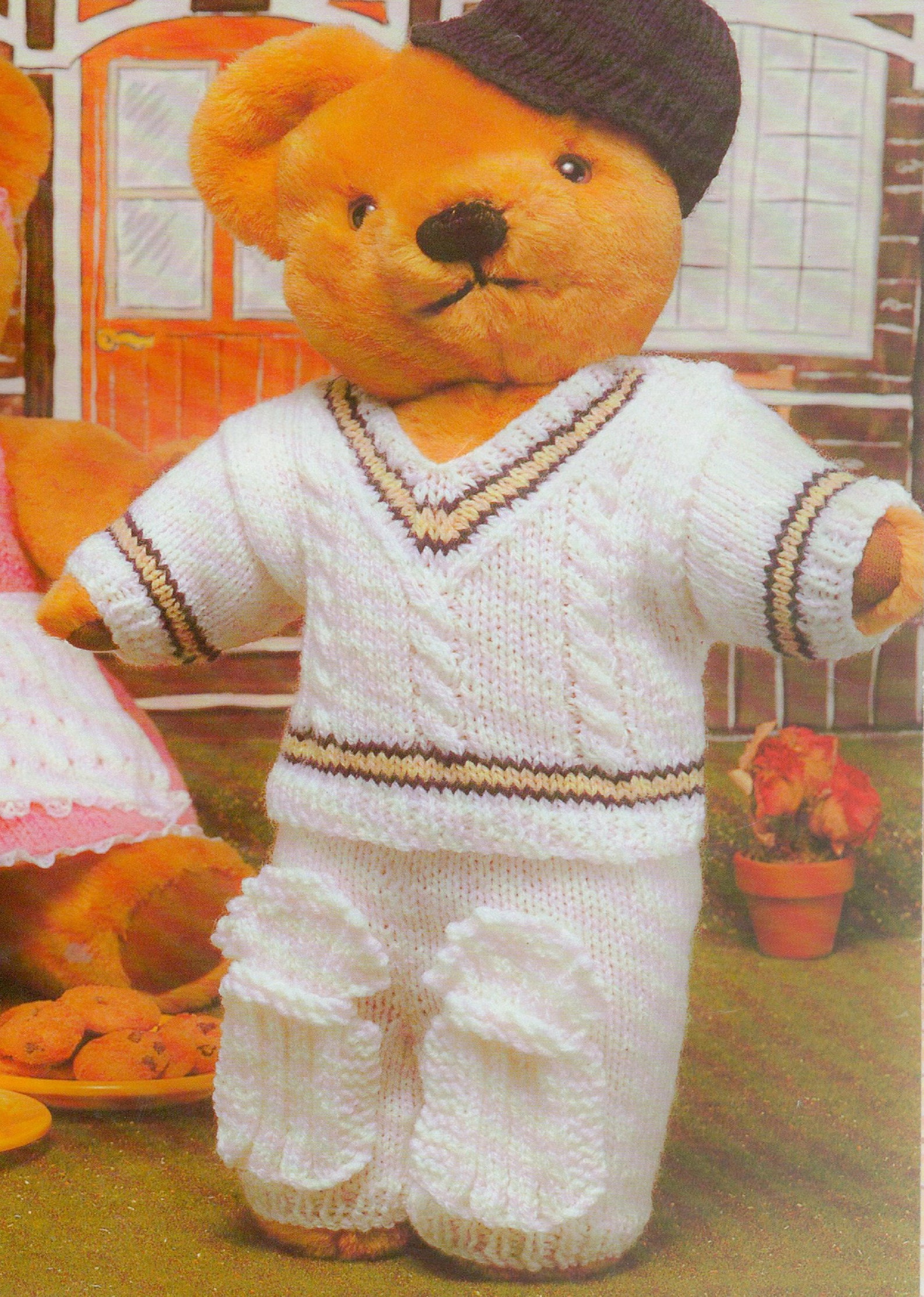 KNITTING PATTERN / Cricket Outfit / Dress Apron and Bow / Etsy