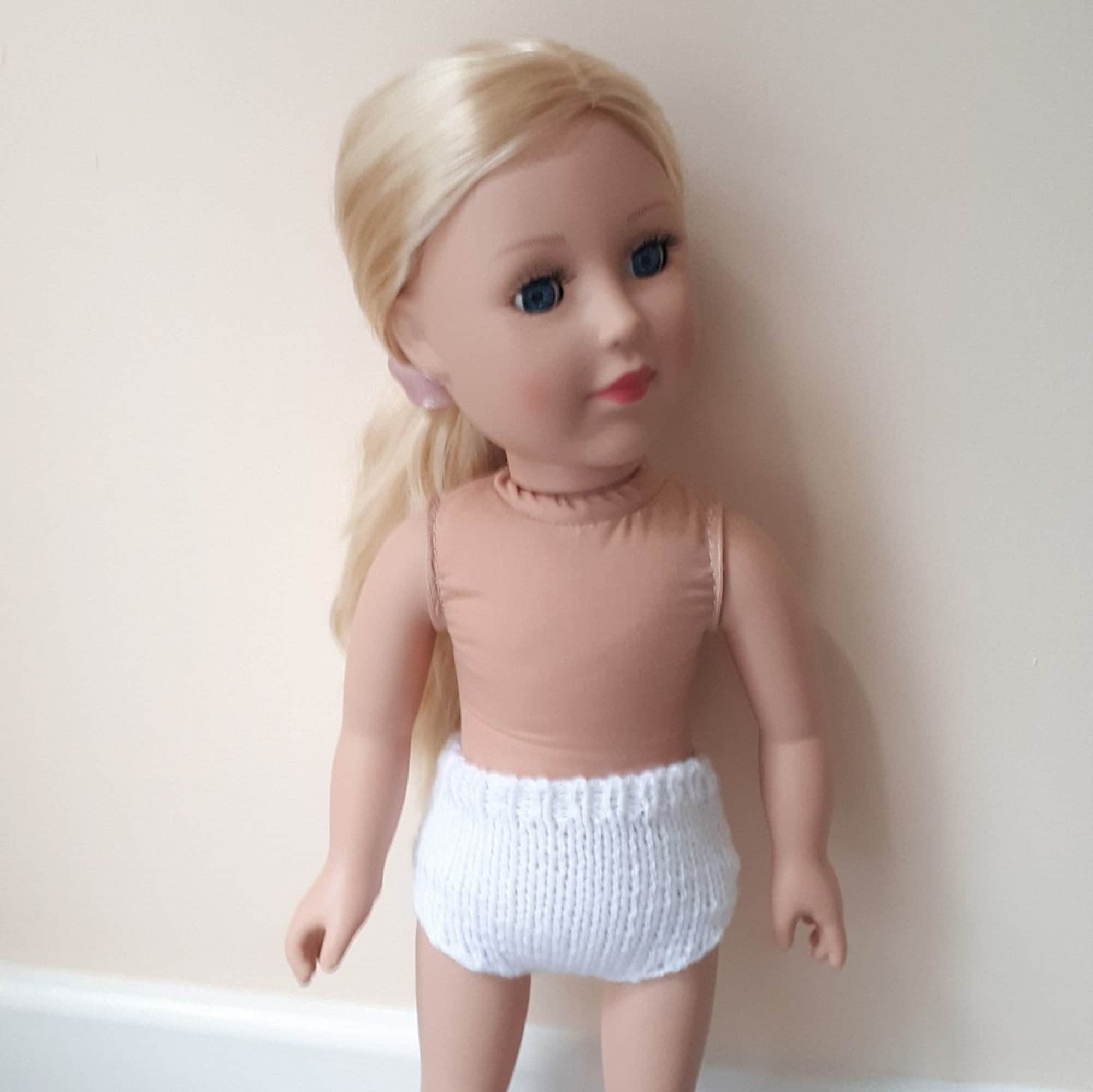 KNITTING PATTERN / Pretty Panties for Doll / 18inch Doll / Etsy
