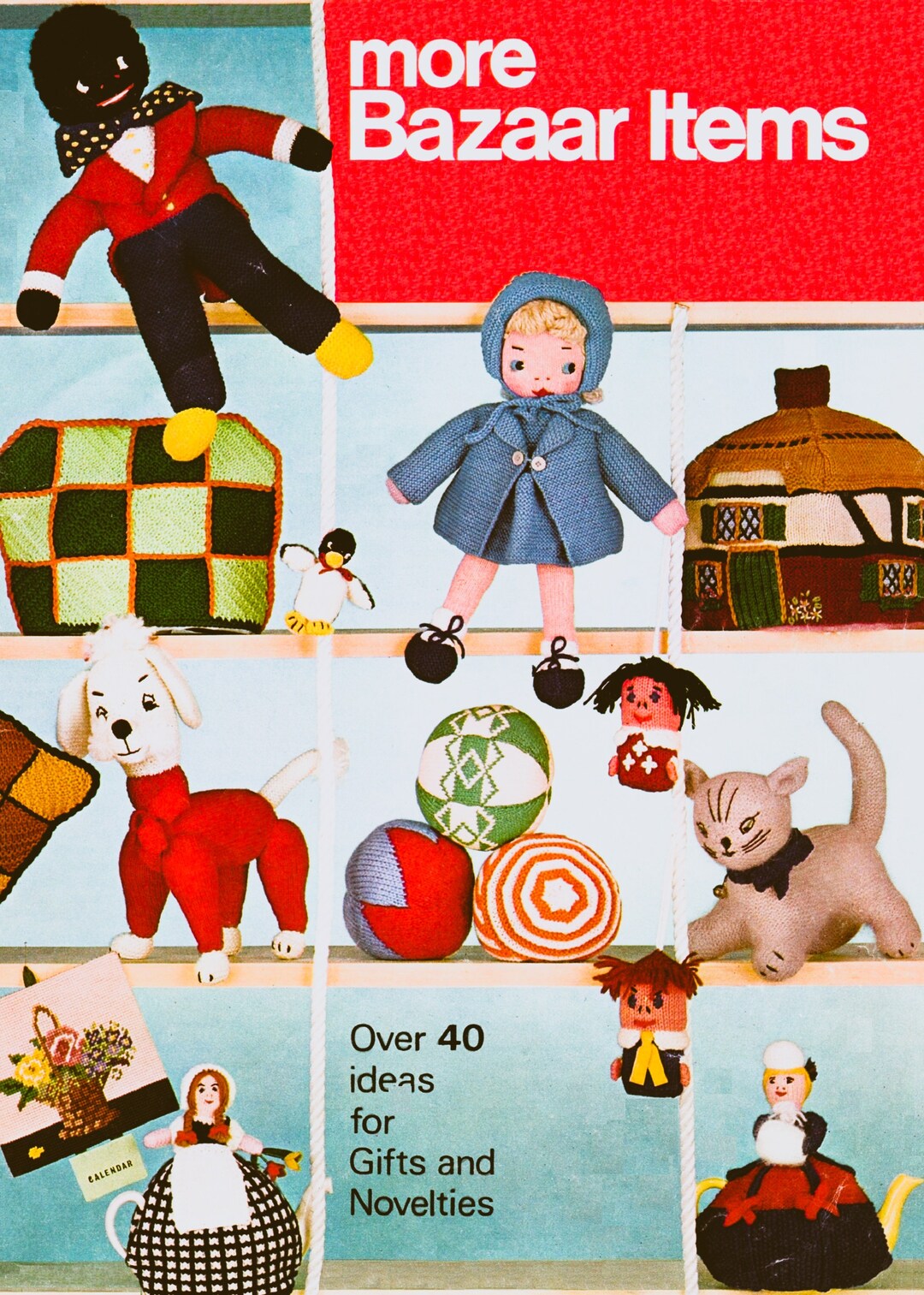 KNITTING PATTERN Booklet / More Bazaar Items Booklet / Toys / Tea ...