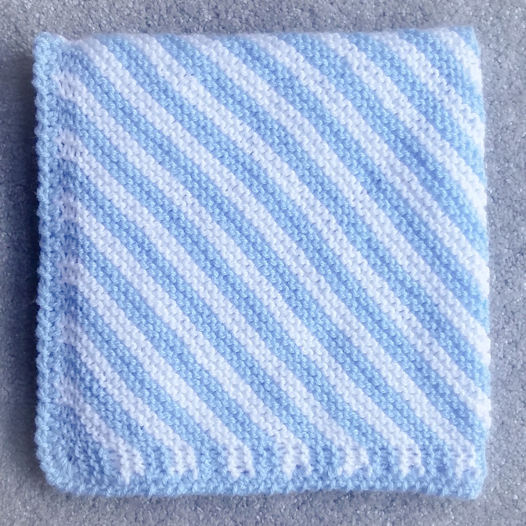 KNITTING PATTERN / Baby Pram Cover / Premature Baby Blanket / Throw