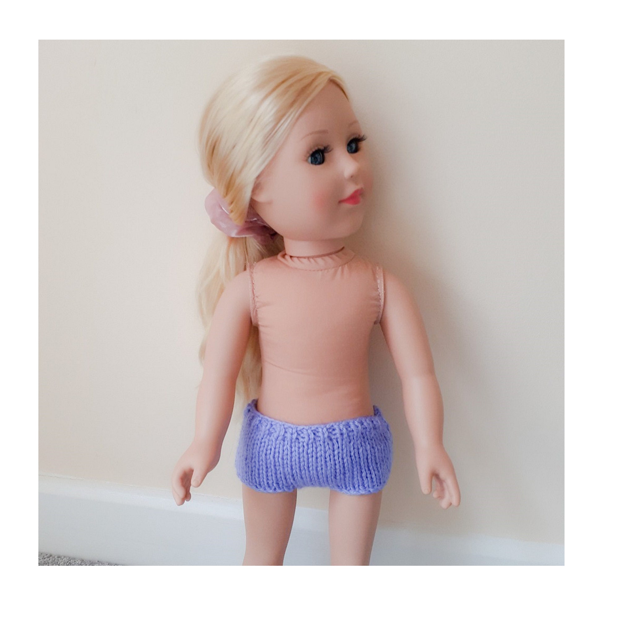 KNITTING PATTERN / Pretty Panties for Doll / 18inch Doll / Etsy