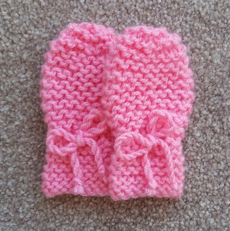 KNITTING PATTERN / Preemie Garter Mittens / Baby Mitts / Etsy UK
