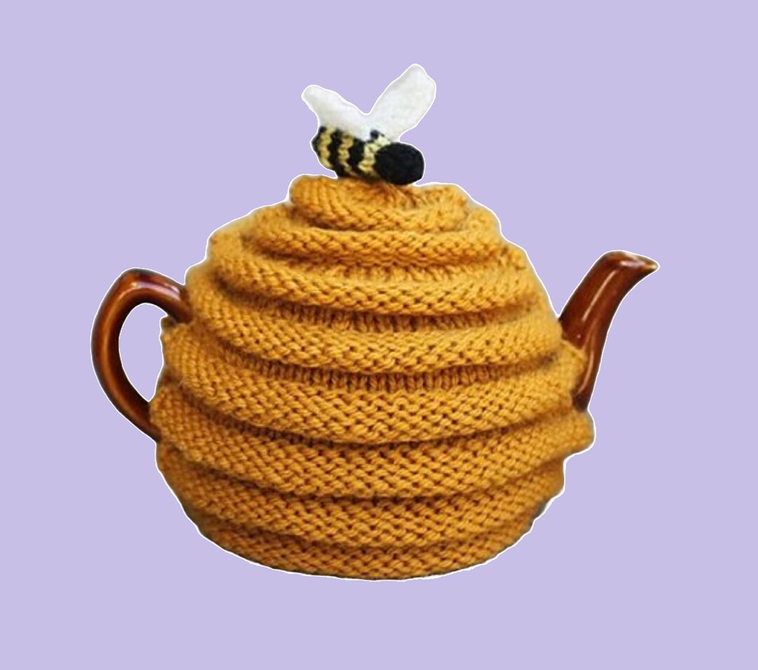 KNITTING PATTERN / Beehive Tea Cosy / Tea Cosies / Cosy / Home Etsy