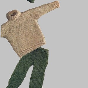 KNITTING PATTERN / Action Man / Sweater / Cardigan / Trousers - Etsy