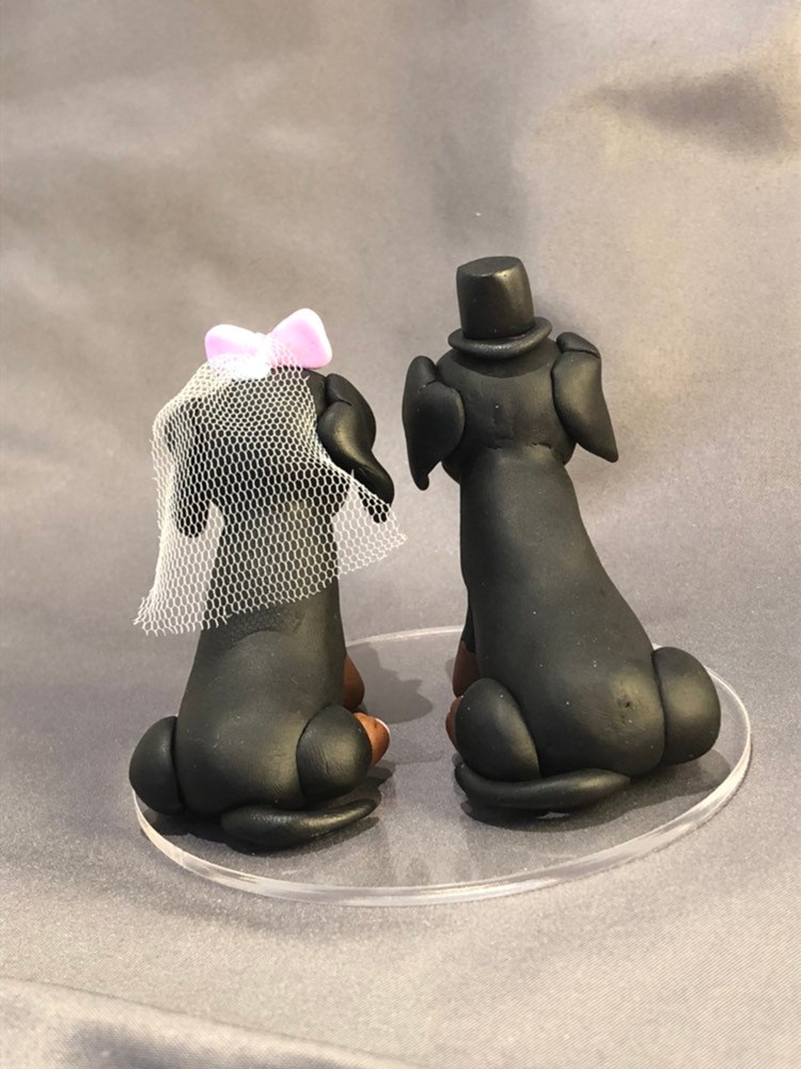 Sausage Dog Weiner Dog Cake Topper-weiner Dog Bride and - Etsy