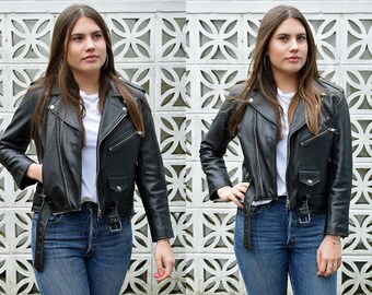 vintage biker jacket etsy vintage biker jacket etsy
