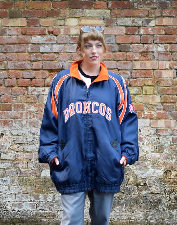 Denver Broncos Majestic MLB Jacket Reversible Baseball Pro Sports